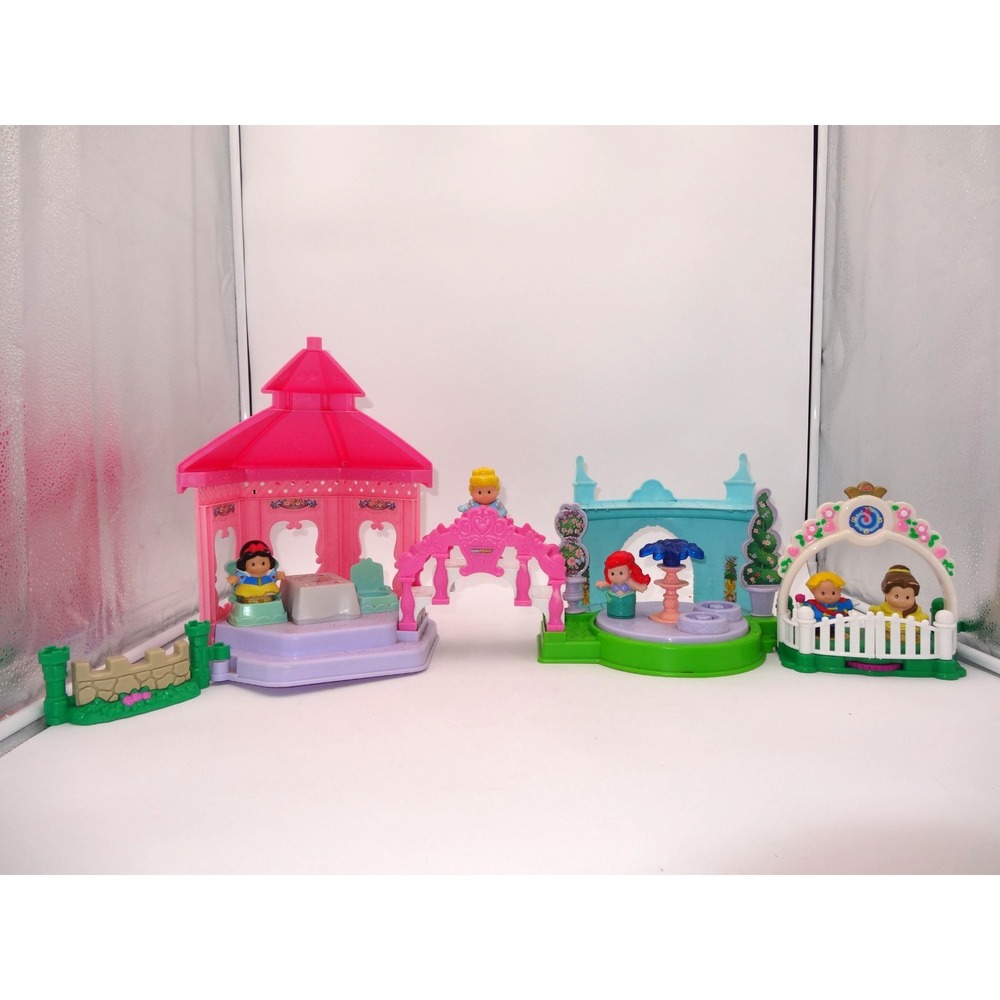 Fisher Price Little People Disney Princess Garden Tea Party Set Night at the bal